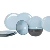 Gimex Vivid Line 12-delig serviesset - Blue