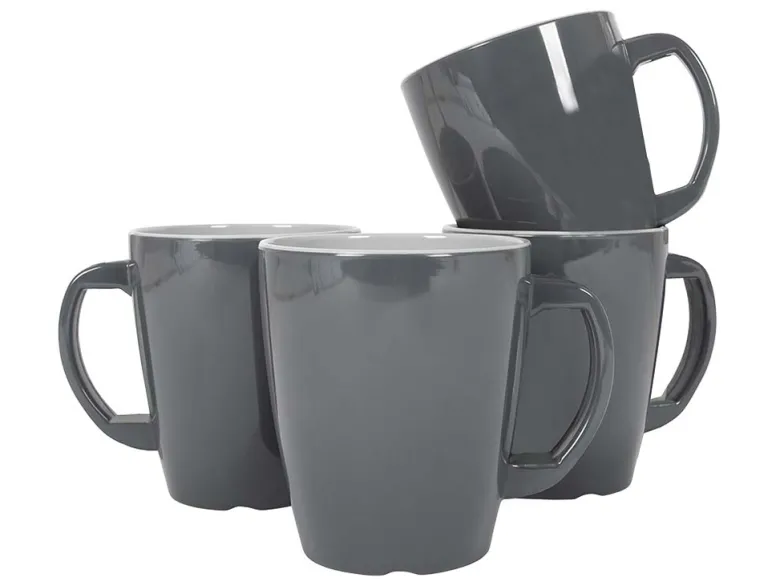 Gimex Vivid Line set van 4 380 ml mokken