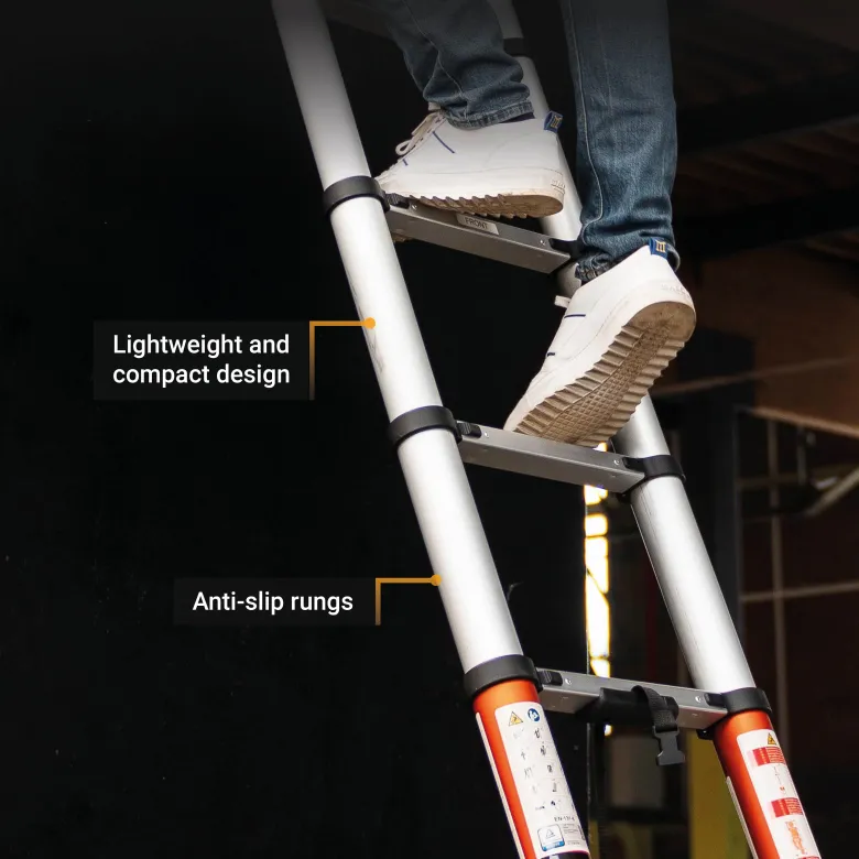 Giraffe Air® 293 Telescoopladder met Antislip