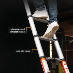 Giraffe Air® 293 Telescoopladder met Antislip