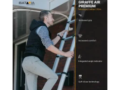 Giraffe Air® 293 Telescoopladder met Antislip