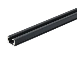Gordijnrail met runners 150 cm - anthracite