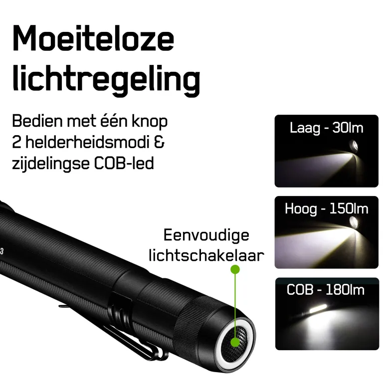 GP C33 150 lumen zaklamp