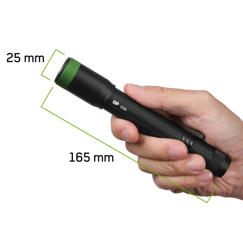 GP C33 150 lumen zaklamp