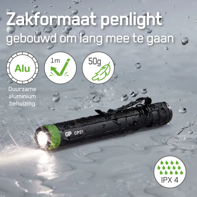 GP CP21 zaklamp