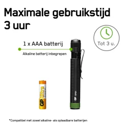 GP CP21 zaklamp