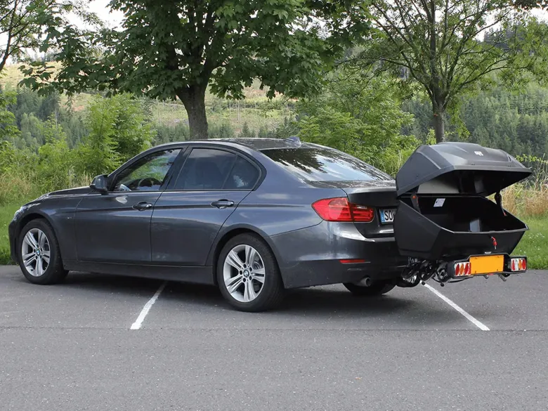GP Evolve bagagebox met Pure Instinct fietsendrager