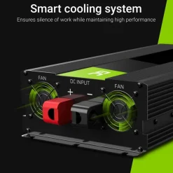Green Cell INV15 12V/3000W Omvormer