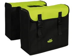 Greenlands Colourfull lime dubbele fietstas