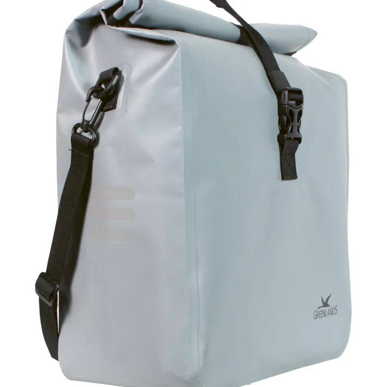 Greenlands Waterproof 18.5 enkele fietstas - Silver
