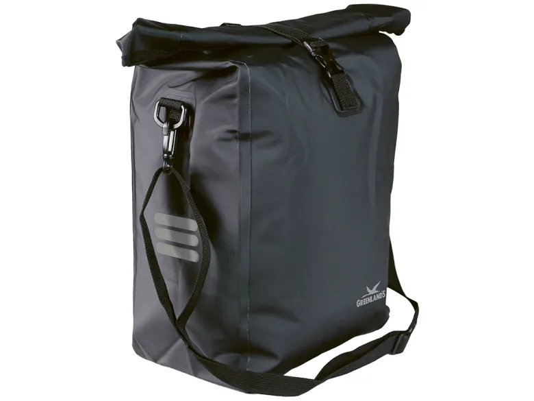 Greenlands Waterproof 18.5 enkele fietstas - Black