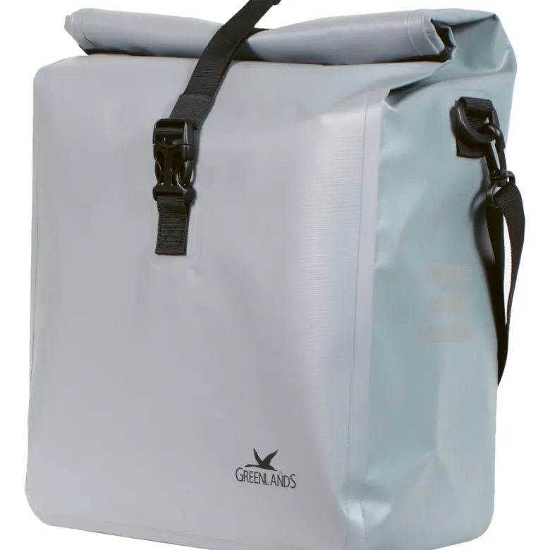 Greenlands Waterproof 23 enkele fietstas - Silver