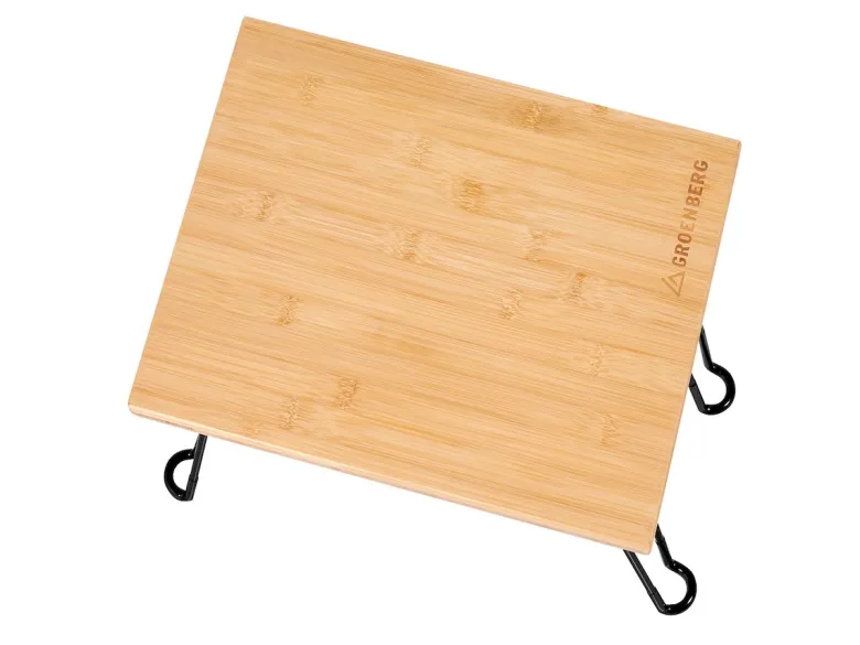 Groenberg Boks S bamboe campingtafel voor Eurobox - 40 x 30 cm