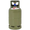 Groene 5 kg gasfles