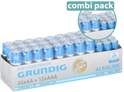 Grundig AA en AAA batterijen - Set van 36