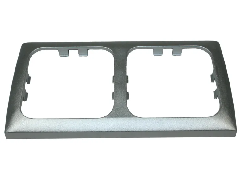 HABA C-line dubbel afdekraam - silver