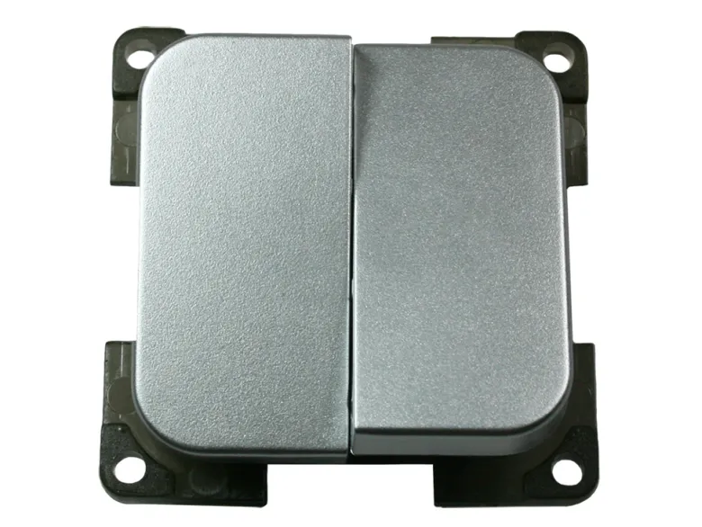 HABA C-line dubbele schakelaar - silver