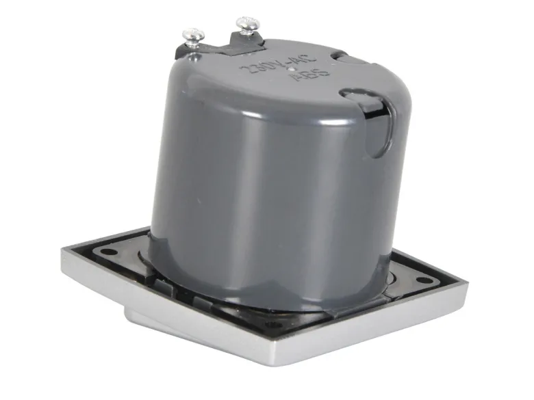 HABA C-line inbouw schakelaar - silver