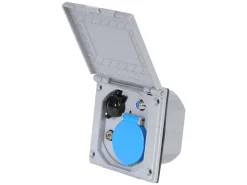 HABA ESB 3 wandcontactdoos - grey