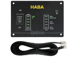 Haba remote omvormer LCD-display