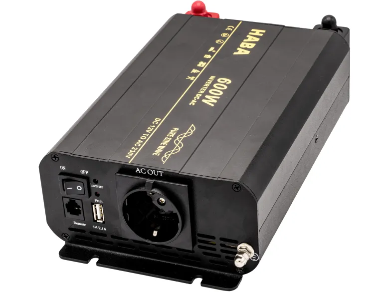 HABA sinus 600 omvormer