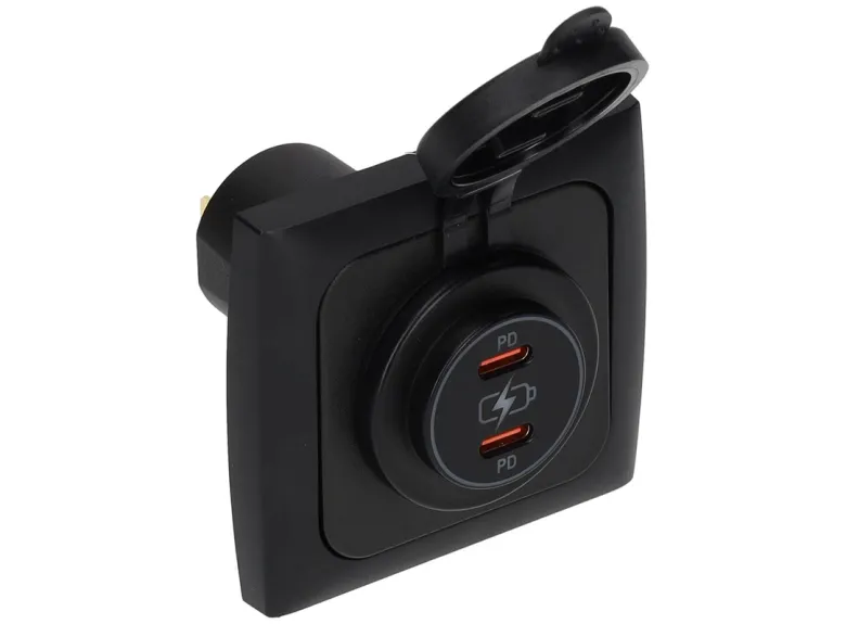 HABA 2x USB-C PD 36W snelladers inbouwdoos