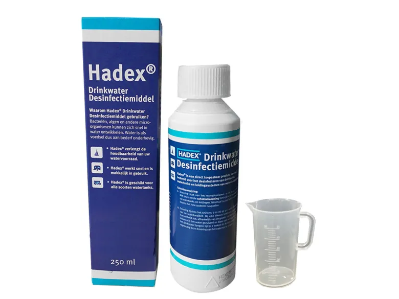 Hadex drinkwater desinfectiemiddel