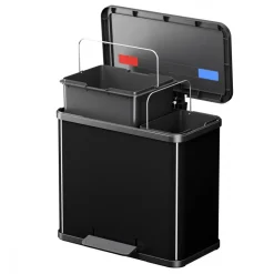 Hailo Öko Duo Plus L Prullenbak - 17+9 liter