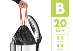 Hailo Öko Duo Plus L prullenbak - 17+9 liter