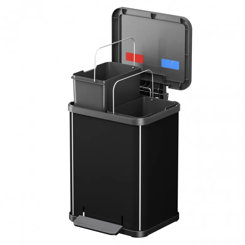 Hailo Öko Duo Plus M Prullenbak - 2x 9 liter