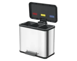 Hailo Öko Trio Plus L prullenbak - 3x 9 liter