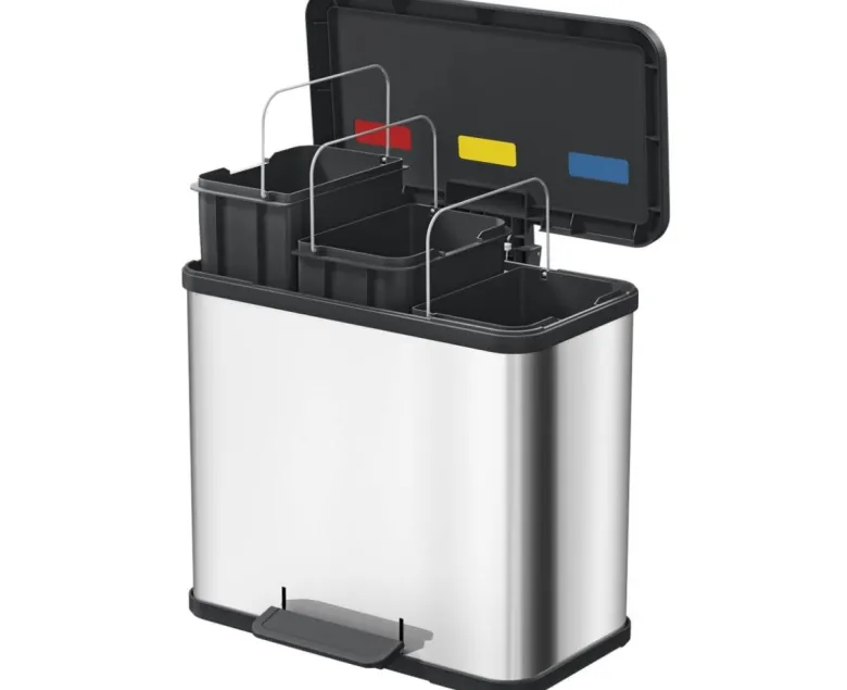 Hailo Öko Trio Plus L prullenbak - 3x 9 liter