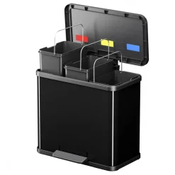 Hailo Öko Trio Plus L Prullenbak - 3x 9 liter