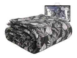 HappyBed Black leaves All year dekbed - 140 x 220 cm
