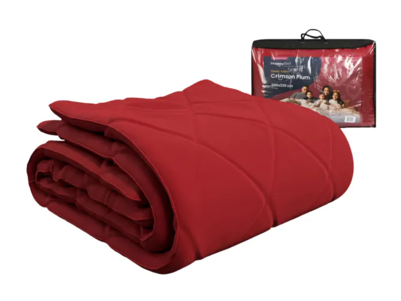 HappyBed Crimson Plum All year dekbed - 200x220 cm