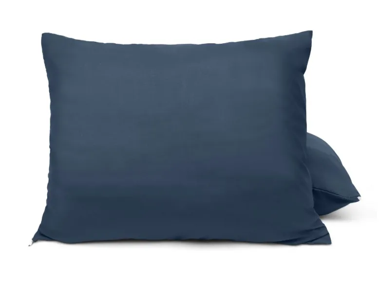 HappyBed Dark blue set van 2 kussenslopen - 60x70 cm