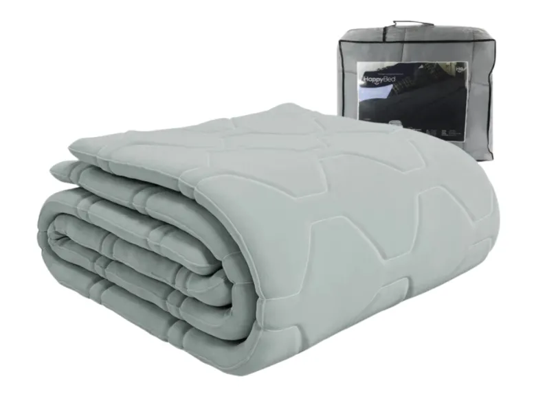 HappyBed Grijs All year dekbed - 160x200 cm