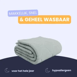 HappyBed Grijs All year dekbed - 140x200 cm