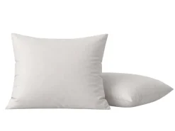 HappyBed Grijs set van 2 kussenslopen - 40x80 cm