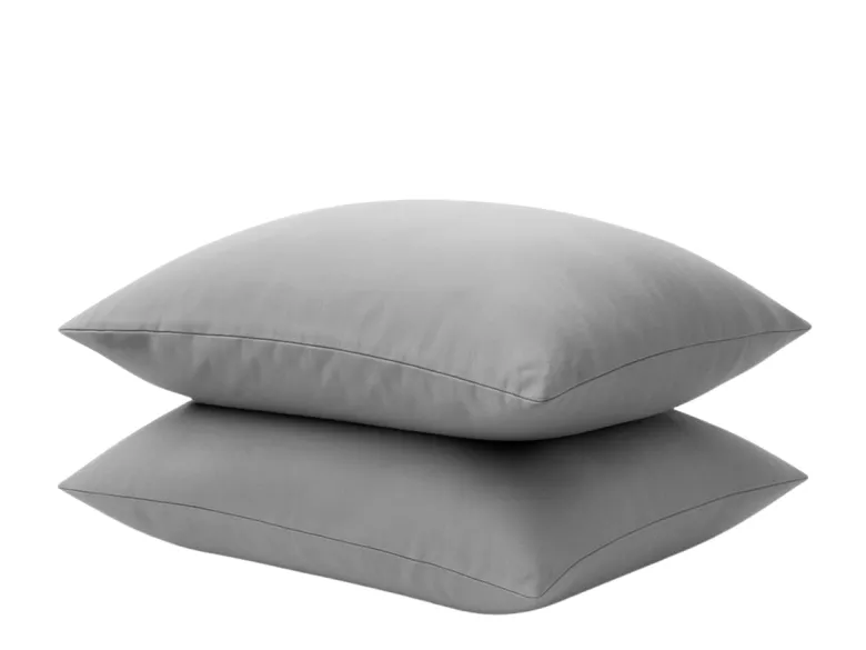 HappyBed Grijs set van 2 kussenslopen - 60x70 cm