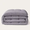 HappyBed Ibiza Gepolijst lila Dekbed - 200x200 cm
