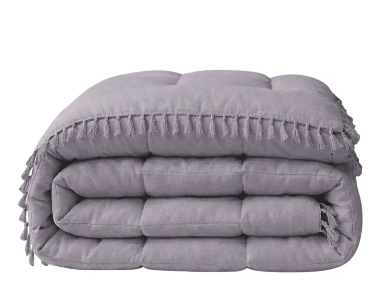 HappyBed Ibiza Gepolijst lila Dekbed - 200x200 cm