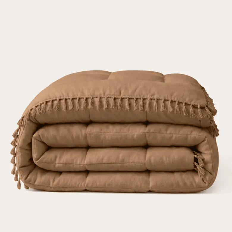 HappyBed Ibiza Taupe Dekbed - 200x200 cm