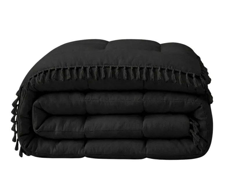 HappyBed Ibiza Zwart Dekbed - 200x200 cm