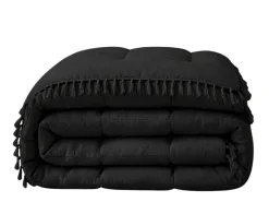 HappyBed Ibiza Zwart Dekbed - 240x200 cm