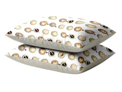 HappyBed Koffiedroom set van 2 kussenslopen - 60x70 cm