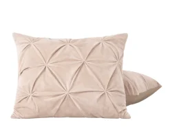HappyBed Lichttaupe Set van 2 kussenslopen - 60x70 cm