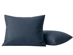 HappyBed Marineblauw Set van 2 kussenslopen - 60x70 cm