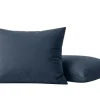 HappyBed Middernacht Marine Set van 2 kussenslopen - 40x80 cm