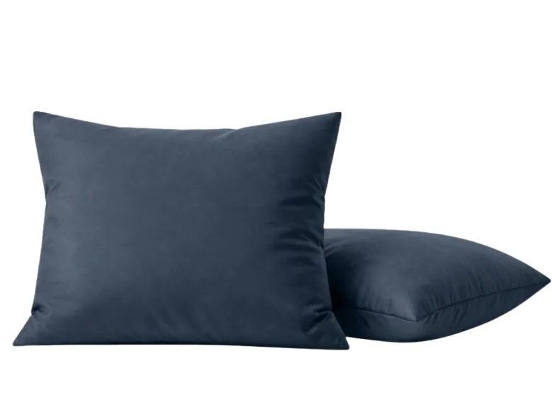 HappyBed Middernacht Marine Set van 2 kussenslopen - 80x80 cm